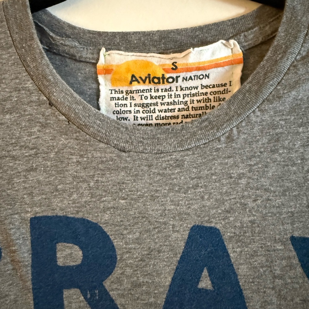 Aviator Nation Pray For Snow Long Sleeve Tee - Picture 3 of 5